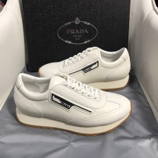 PRADA 프라다 나파 가죽 스니커즈, 캐쥬얼 조깅화 2EG286_072_F0009