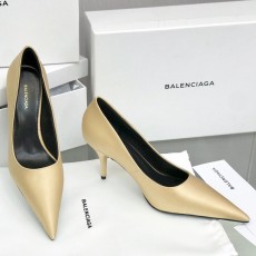 BALENCIAGA 발렌시아가 나이프 펌프스 골드