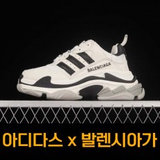 22ss 아디다스(Adidas) X 발렌시아가(Balenciaga) 트리플S 커플스니커즈